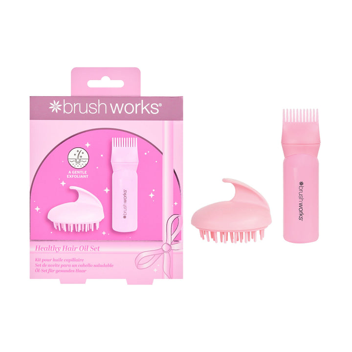 Brushworks Healthy Hair Oil Set