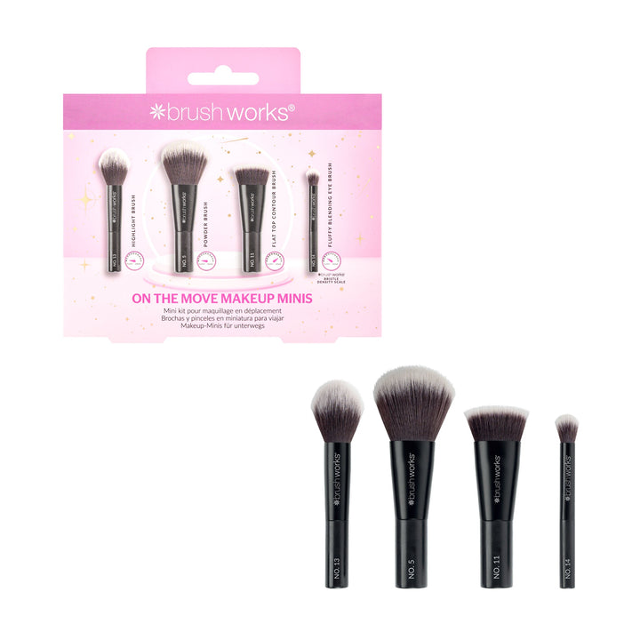 Brushworks On The Move Makeup Minis