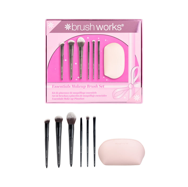 Brushworks Essentials Makeup Brush Set