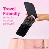 Brushworks Mini Travel Face And Eye Brush Set
