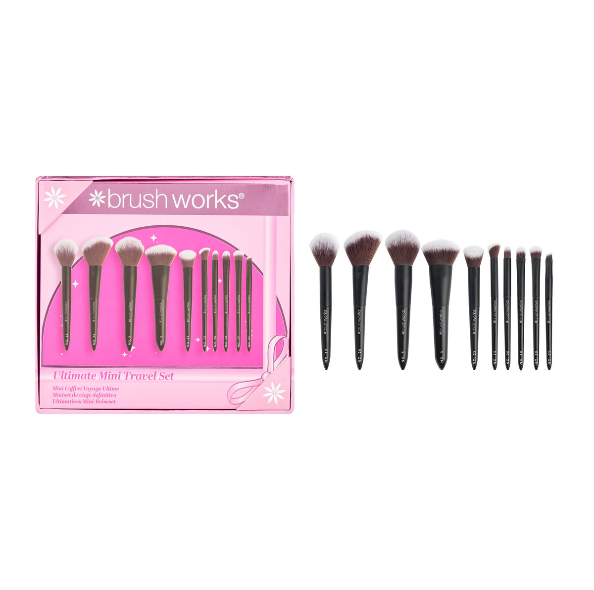 Brushworks Ultimate Mini Travel Set