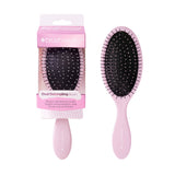 Brushworks Professional Oval Detangling Hair Brush - Pink