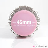 Brushworks Ceramic Round Brush - Medium