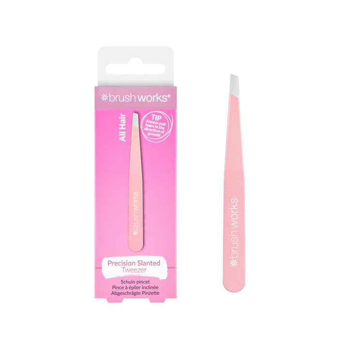 Brushworks Precision Slanted Tweezers