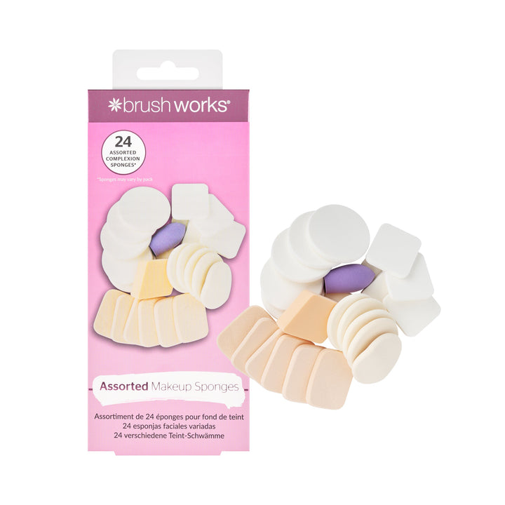 Brushworks Assorted Makeup Sponges