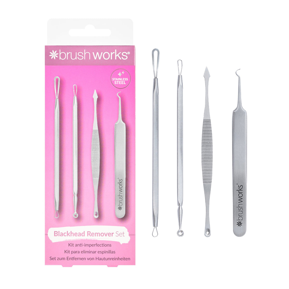 Brushworks Blackhead & Blemish Remover Set