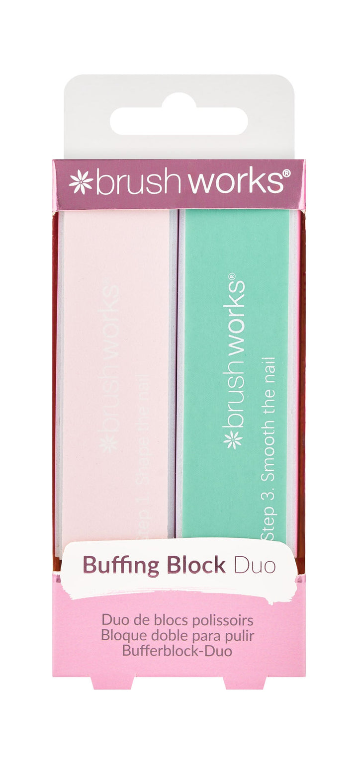 Brushworks Pastel Nail Buffing Blocks