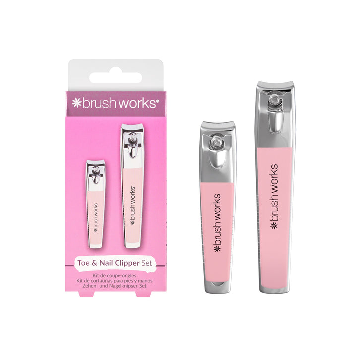 Brushworks Toe & Nail Clipper Set