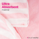 Brushworks Luxury Hair Towels - 2 Pack