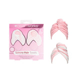 Brushworks Luxury Hair Towels - 2 Pack