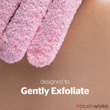 Brushworks Exfoliating Gloves - 3 Pack