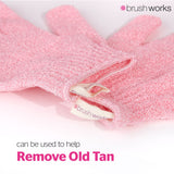Brushworks Exfoliating Gloves - 3 Pack