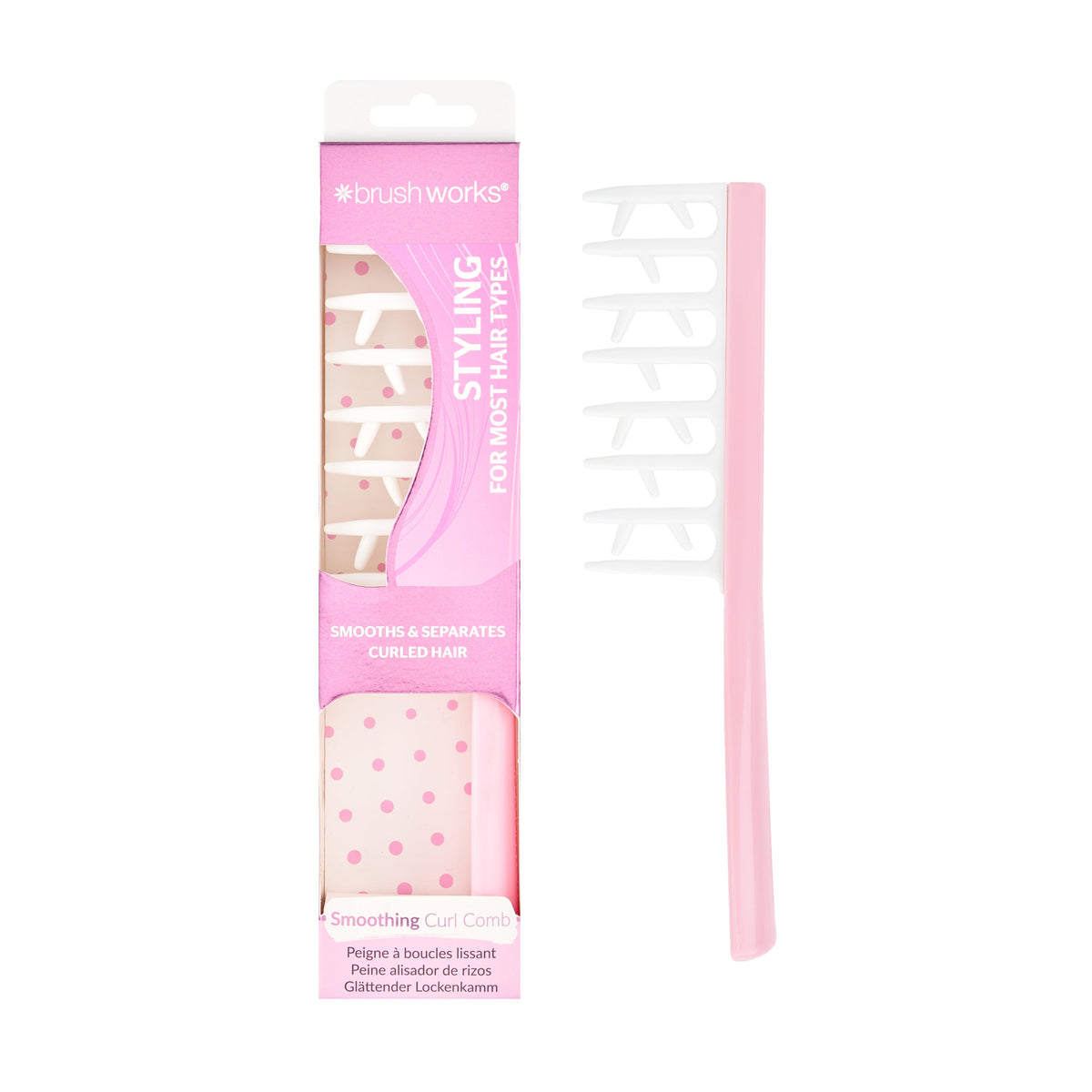 Brushworks Smoothing Curl Comb