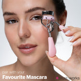 Brushworks Pro Lash Curler with Comb