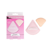 Brushworks Triangular Pillow Puff Duo