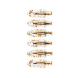 Brushworks Gold Flake No Crease Clips