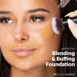 Brushworks No. 2 Buffing Foundation Brush