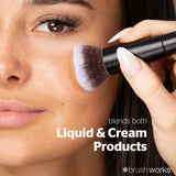 Brushworks No. 2 Buffing Foundation Brush