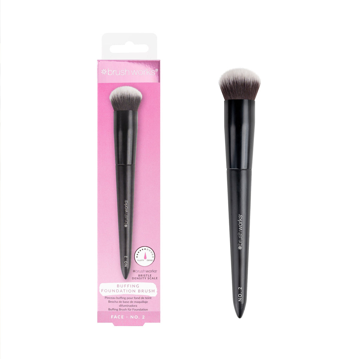 Brushworks No. 2 Buffing Foundation Brush