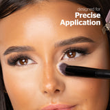 Brushworks No. 8 Precise Angled Concealer Buffing Brush