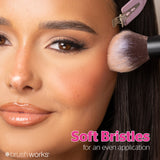 Brushworks Buff and Blend Face Set
