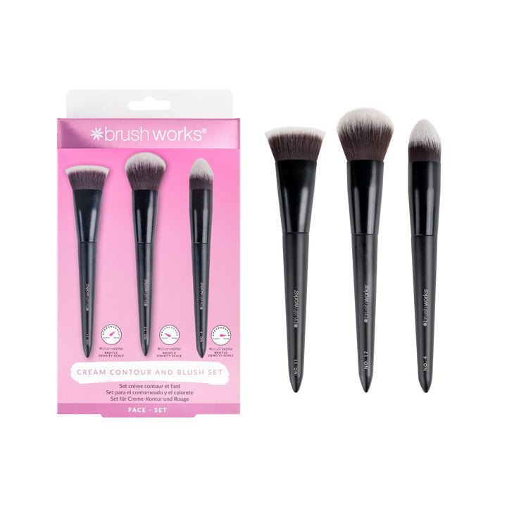 Brushworks Cream Contour and Blush Set