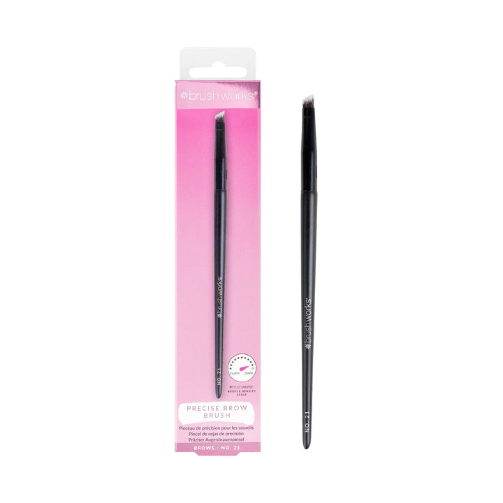 Brushworks No. 21 Precise Brow Brush