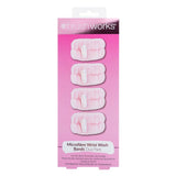 Brushworks Microfibre Wrist Wash Bands - 2 Sets