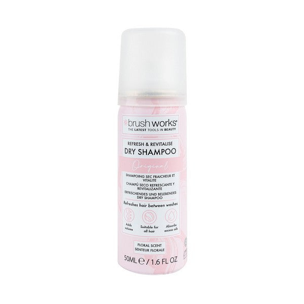 Brushworks Refresh & Revitalise Floral Dry Shampoo - 50ml
