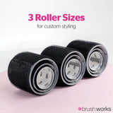 Brushworks Ceramic Thermal Rollers Variety Pack