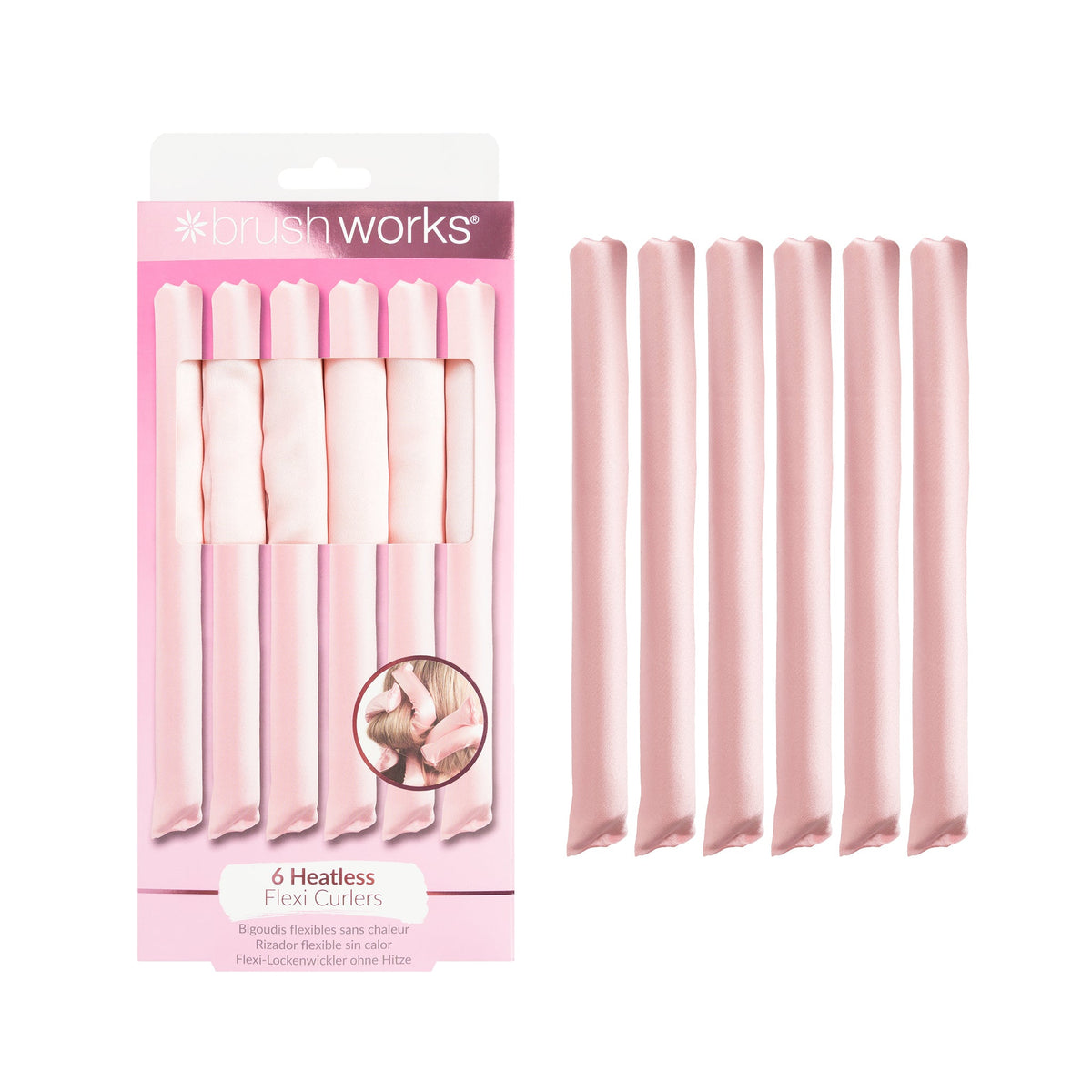 Brushworks Heatless Flexi Curlers