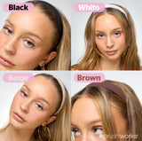 Brushworks Classic Headbands - 4 Pack