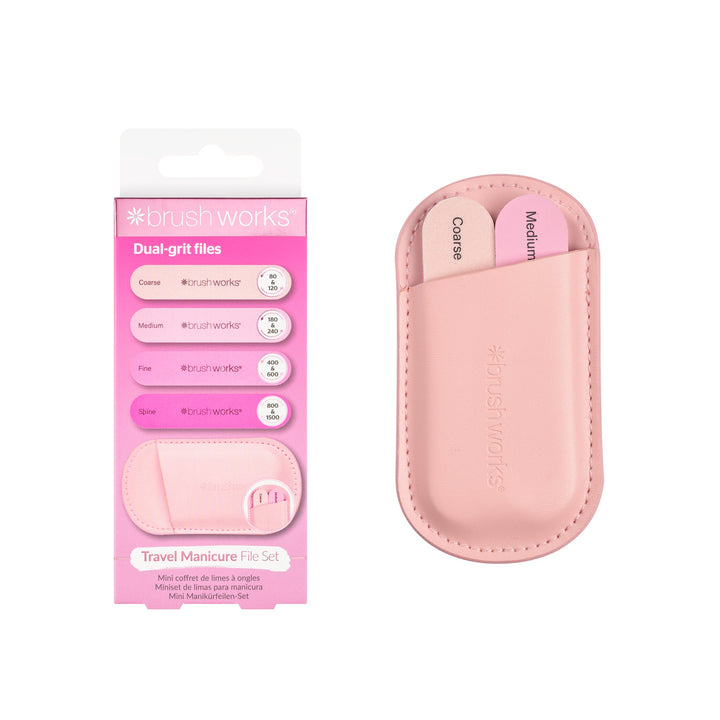 Brushworks Travel Manicure File Set