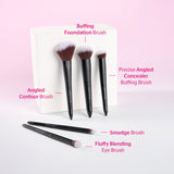 Brushworks On-The-Go Travel Makeup Brush Set